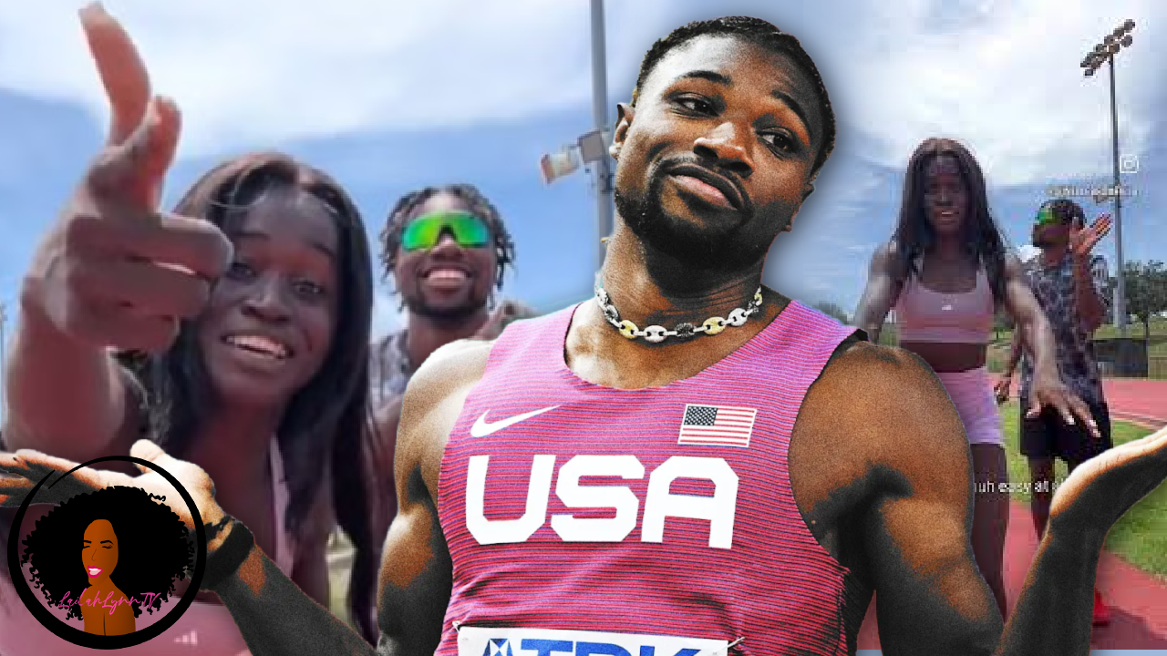 Noah Lyles Throws GF Junelle Bromfield Under The Bus!? She Calls Out Colorist Insults